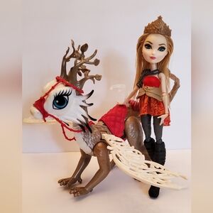 Ever After High Apple White and Dragon
